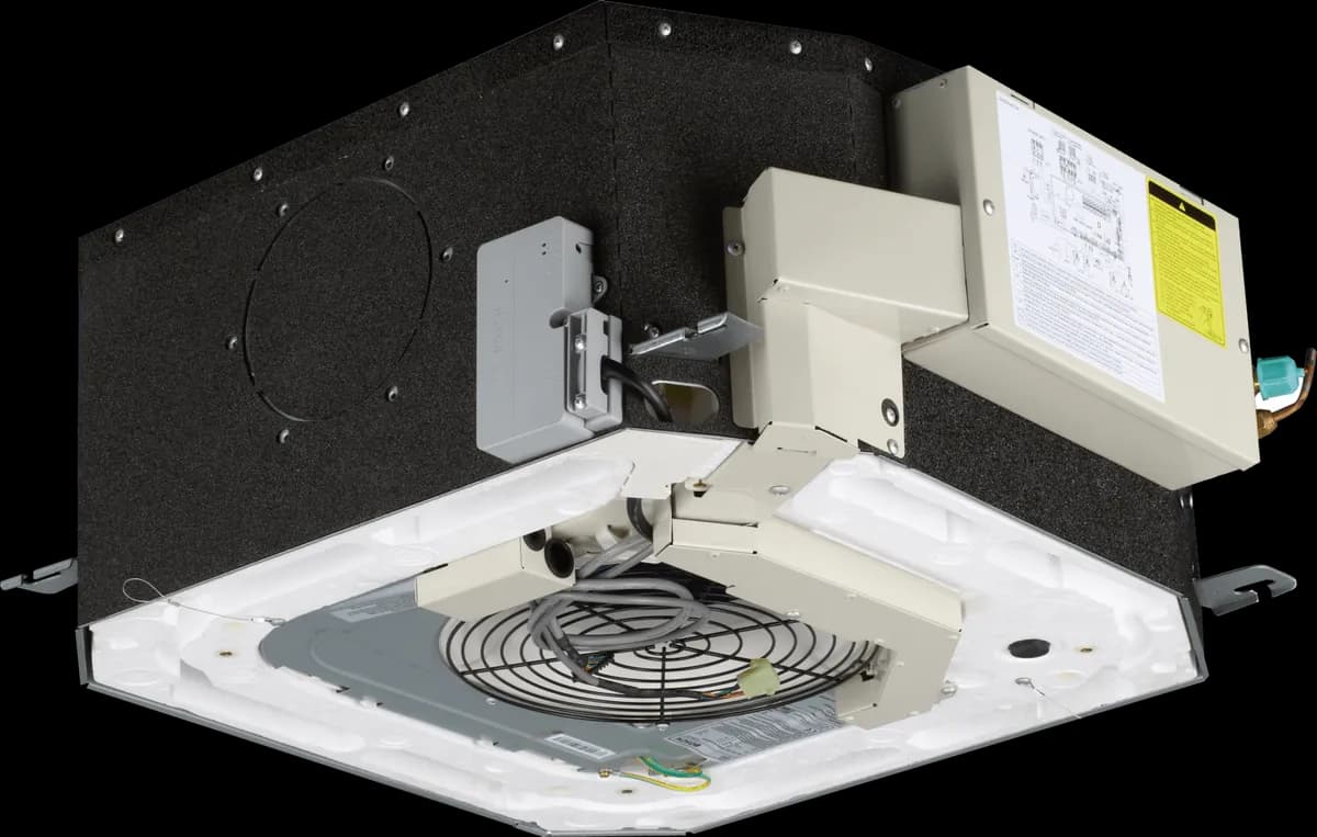 AF-4CC kompakt kaset, panelsiz alttan görünüm