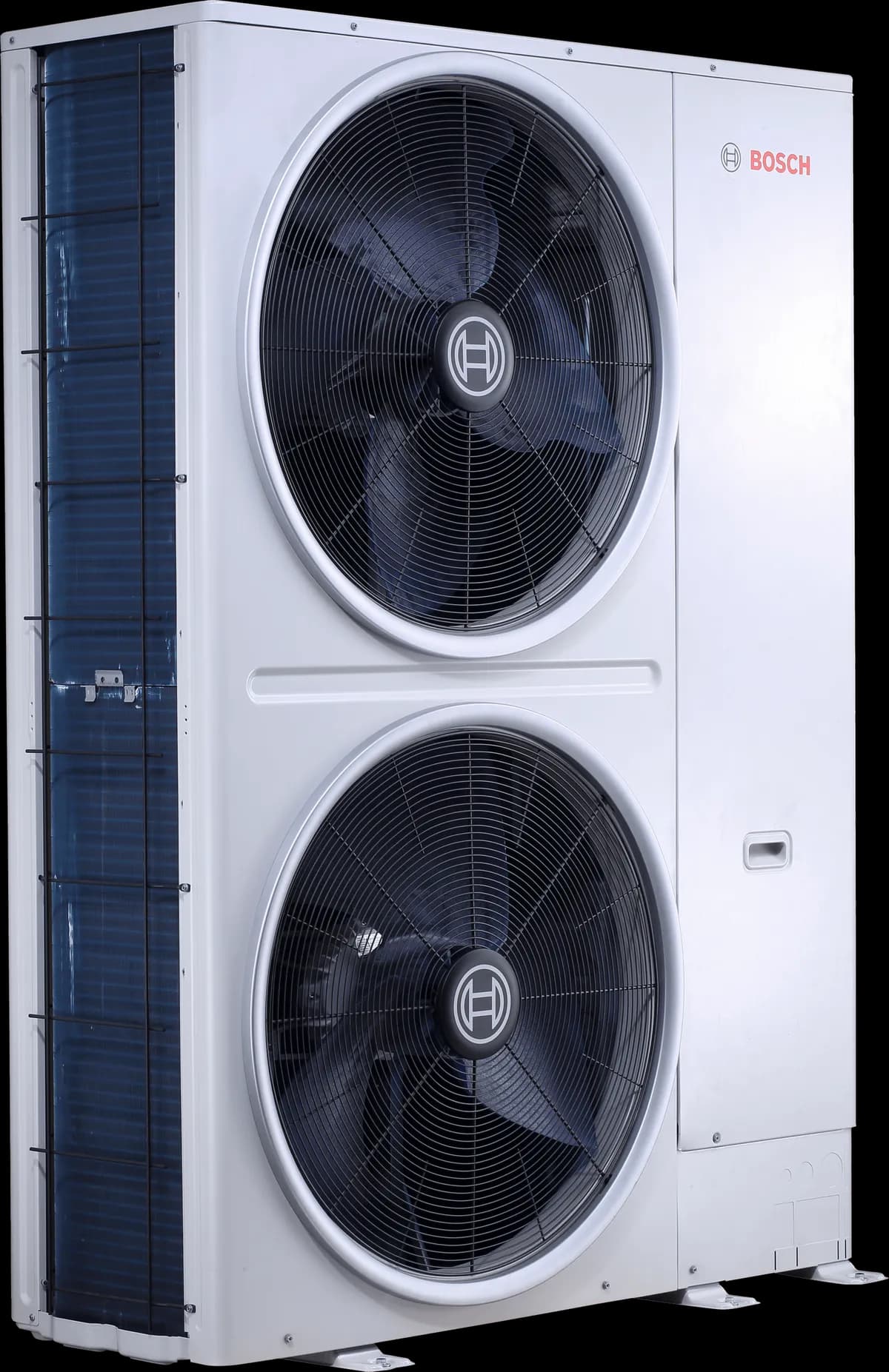 Air Flux 4300A Compact dış ünite, arkadan ısı eşanjörü görünümü
