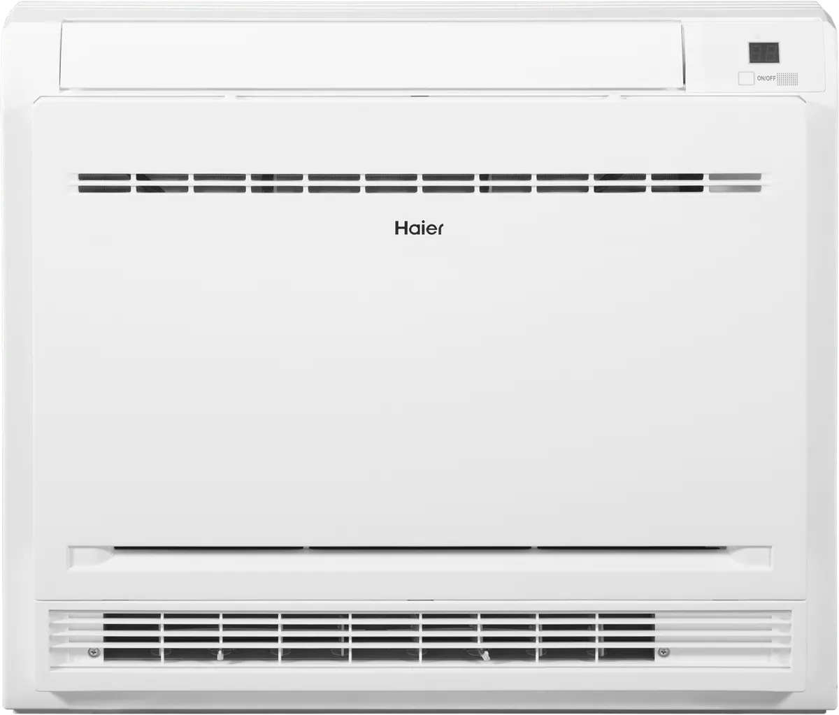 Haier konsol tipi iç ünitenin önden görünümü