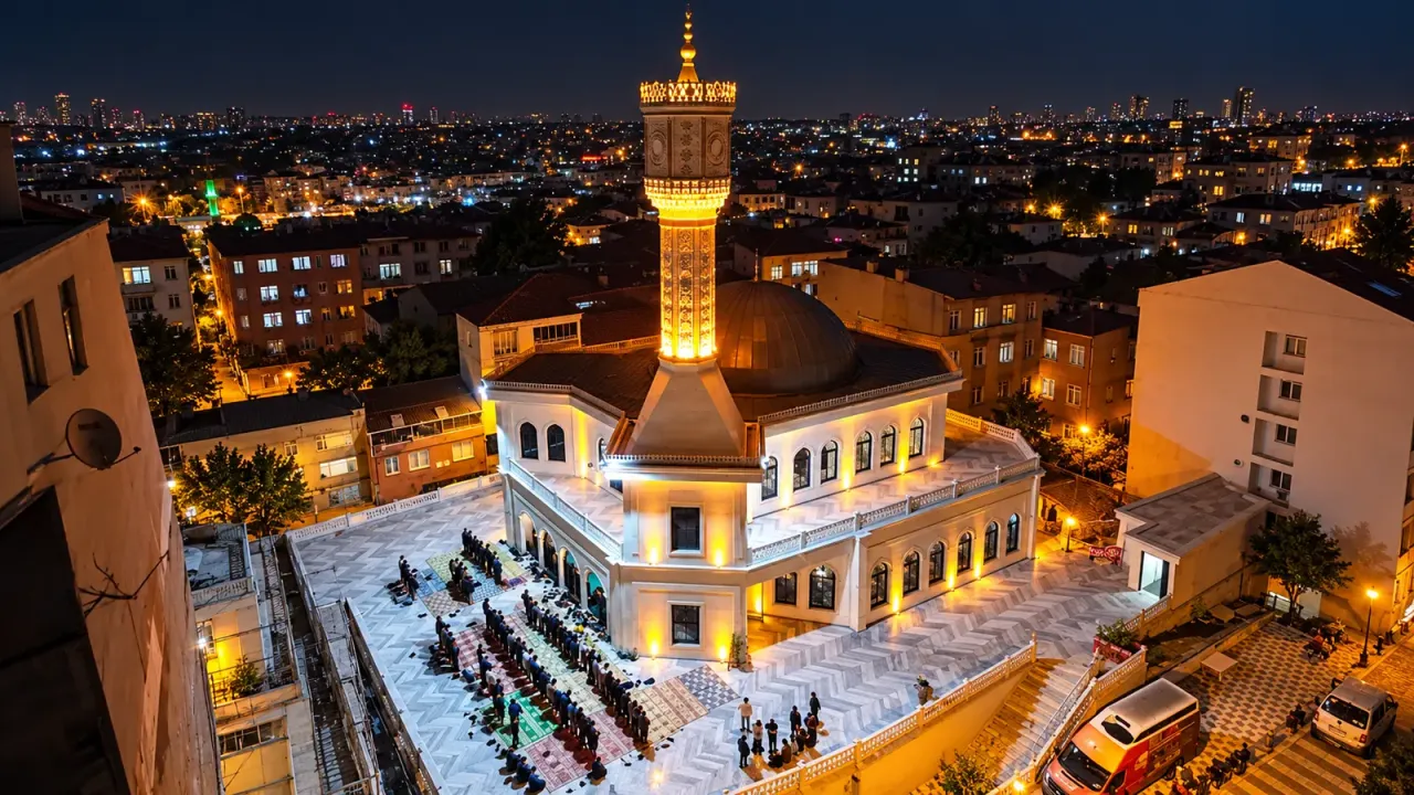 Esenler Davutpaşa Camii Bosch VRF merkezi klima projesi